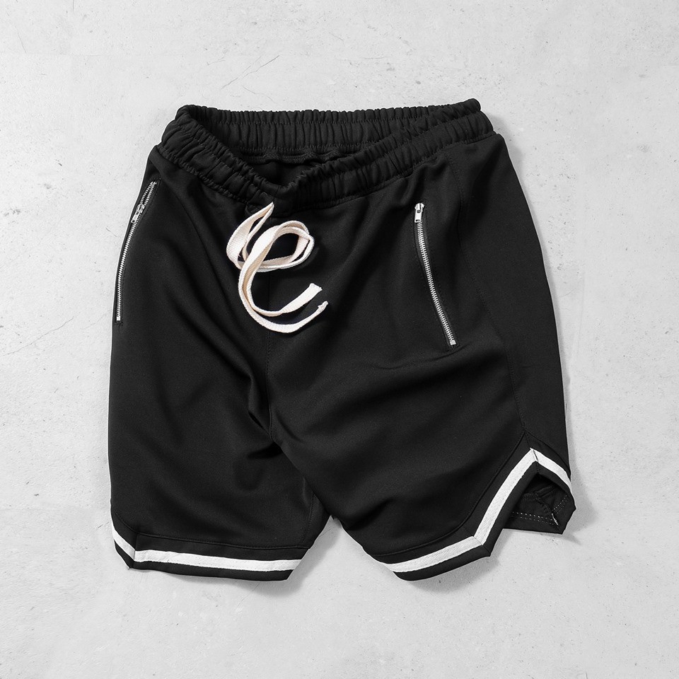 quần short v dây kéo- UNISEX cao cấp (giá rẻ)