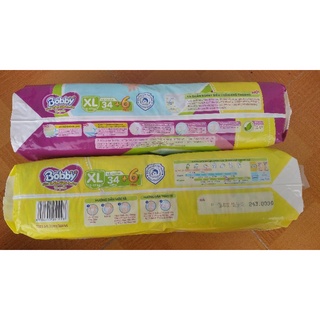 Tã quần siêu thấm Bobby size XL(13-17kg) 34 miếng+6 miếng