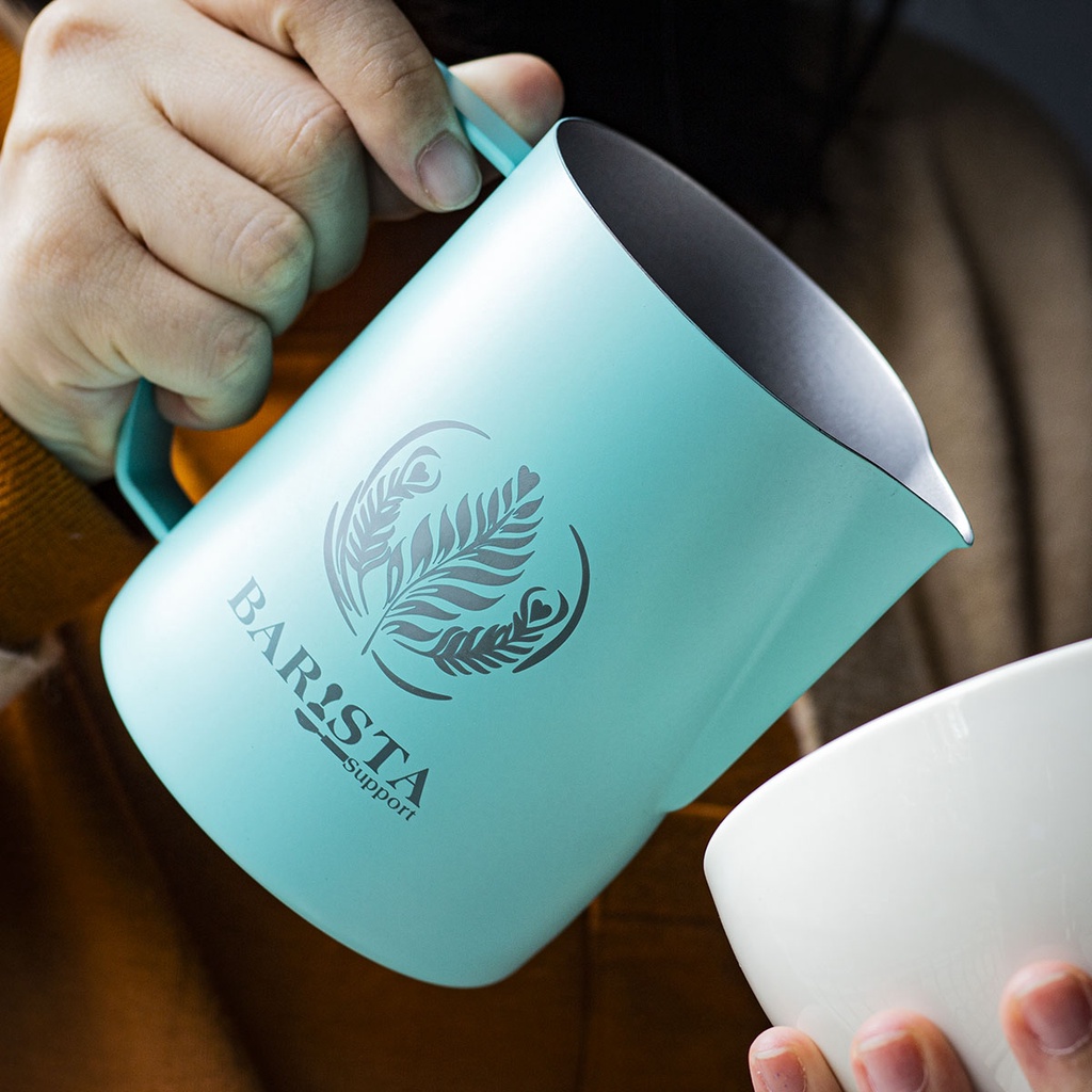 Milk Pitcher - Ca Đánh Sữa Inox Mạ Màu 600ml