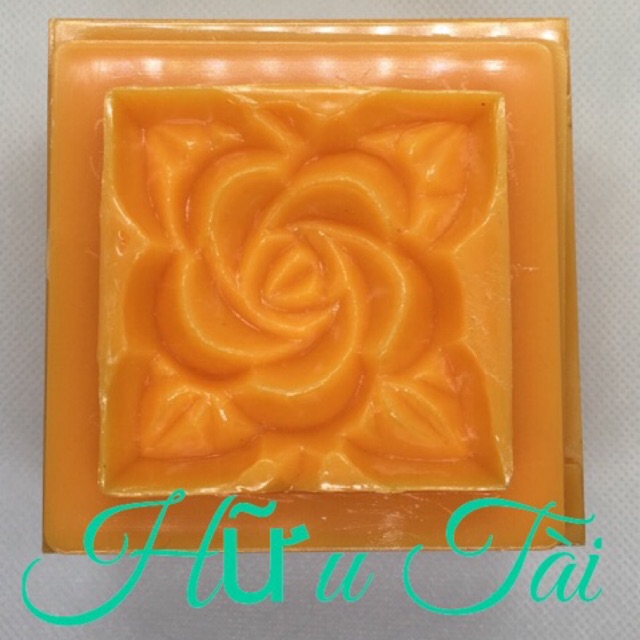 KHUÔN XÔI VUÔNG HOA HỒNG 8cm