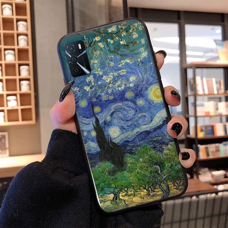 Ốp Điện Thoại Mềm In Hình Tranh Van Gogh Cho Vivo Y11 Y11S Y20i Y20S Y17 Y12 Y15 U3 Y19 Y20 Y30 Y21 Y33S Y21S Y50