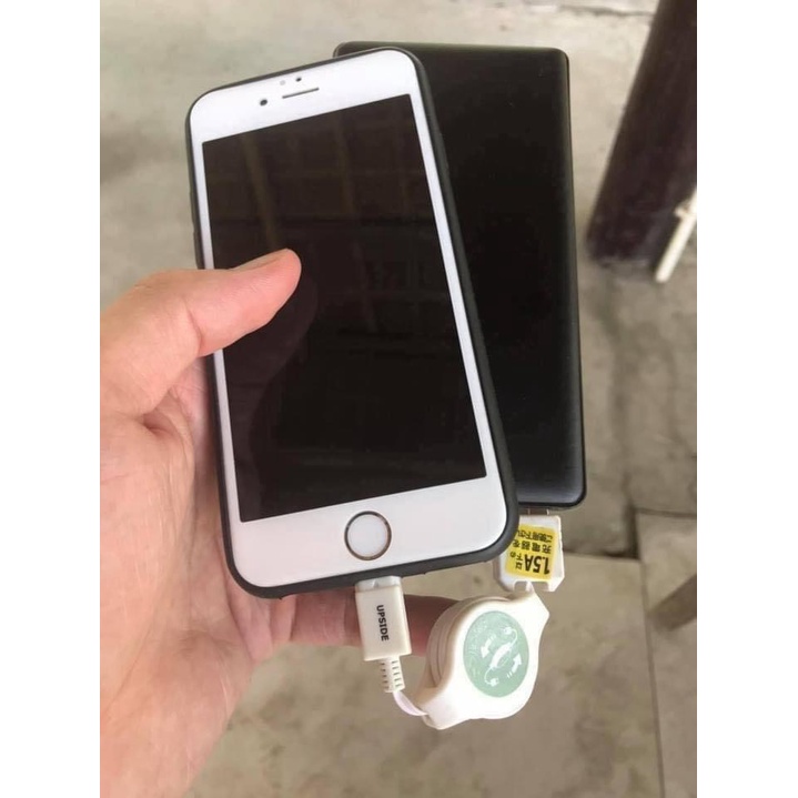 Dây sạc Iphone dạng rút Nhật Bản cực tiện lợi