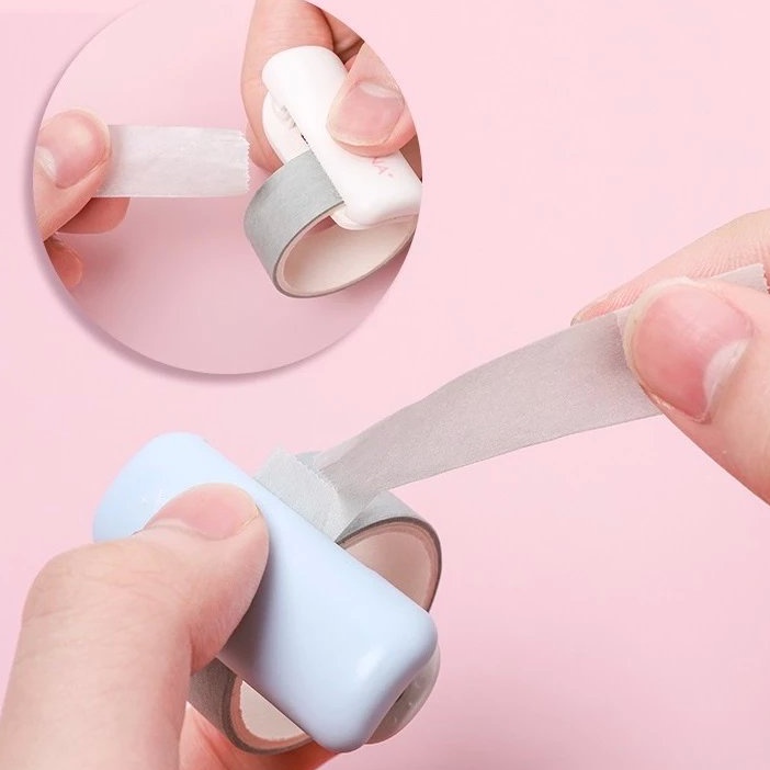 Dụng Cụ Cắt Băng Keo Trang Trí Washi Tape Cutter Nhiều Màu Đa Năng Cây Đầu To