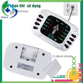 Freeship-- Máy Xung Điện Trị Liệu 8 Miếng Dán