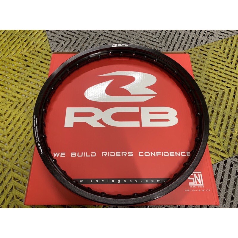 Niềng nhôm RCB đen