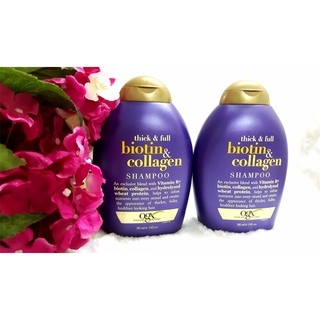 COMBO GỘI XẢ BIOTIN TÍM OGX 385ML