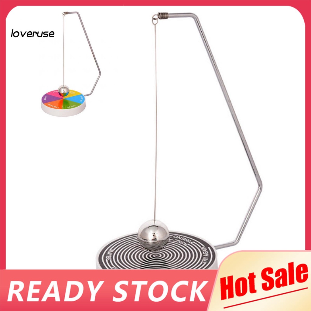 Đồ chơi quả lắc nam châm đưa ra quyết định để bàn trang trí nhiều màu sắc