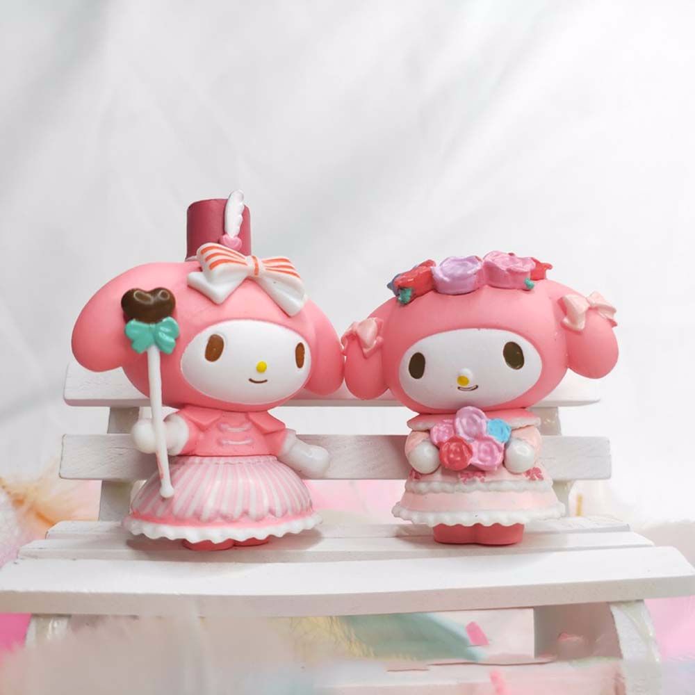 Set 6 Mô Hình Đồ Chơi Nhân Vật Hoạt Hình My Melody Kuromi