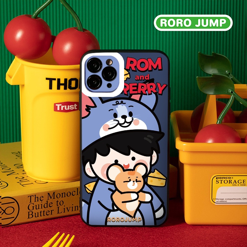[IPHONE] ốp lưng Roro jump hoạt hình dễ thương BVC iphone 6,6s,6plus,6splus,7plus,8plus,x,xs,xsmax,11promax,12,13