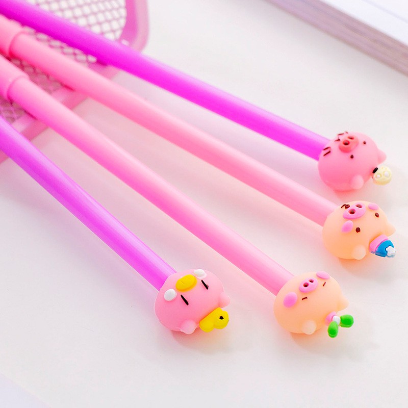 Bút nước Heo đội đồ xinh trên đầu GIÁ SỈ