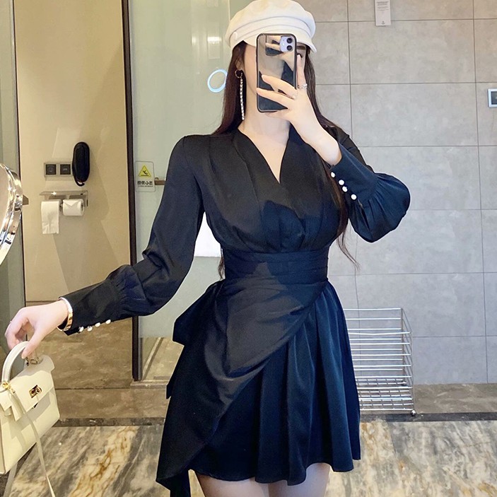 Đầm tiểu thư dạo phố dự tiệc xoè Ulzzang | BigBuy360 - bigbuy360.vn