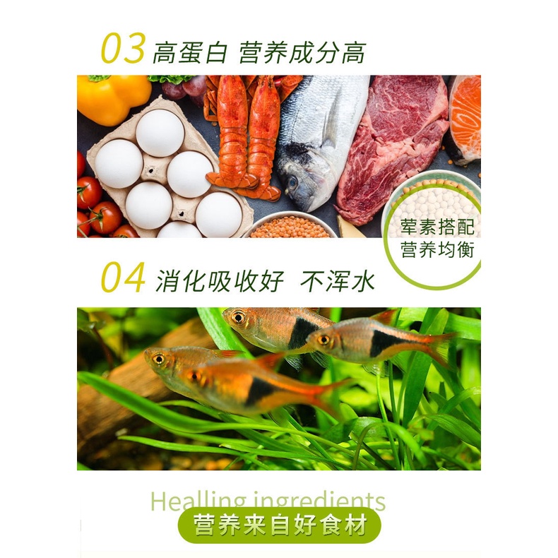 Thức ăn BIOZYM tăng màu cá neon, 7 màu, phượng hoàng  cao cấp - Cám các dòng cá nhiệt đới  -shopleo