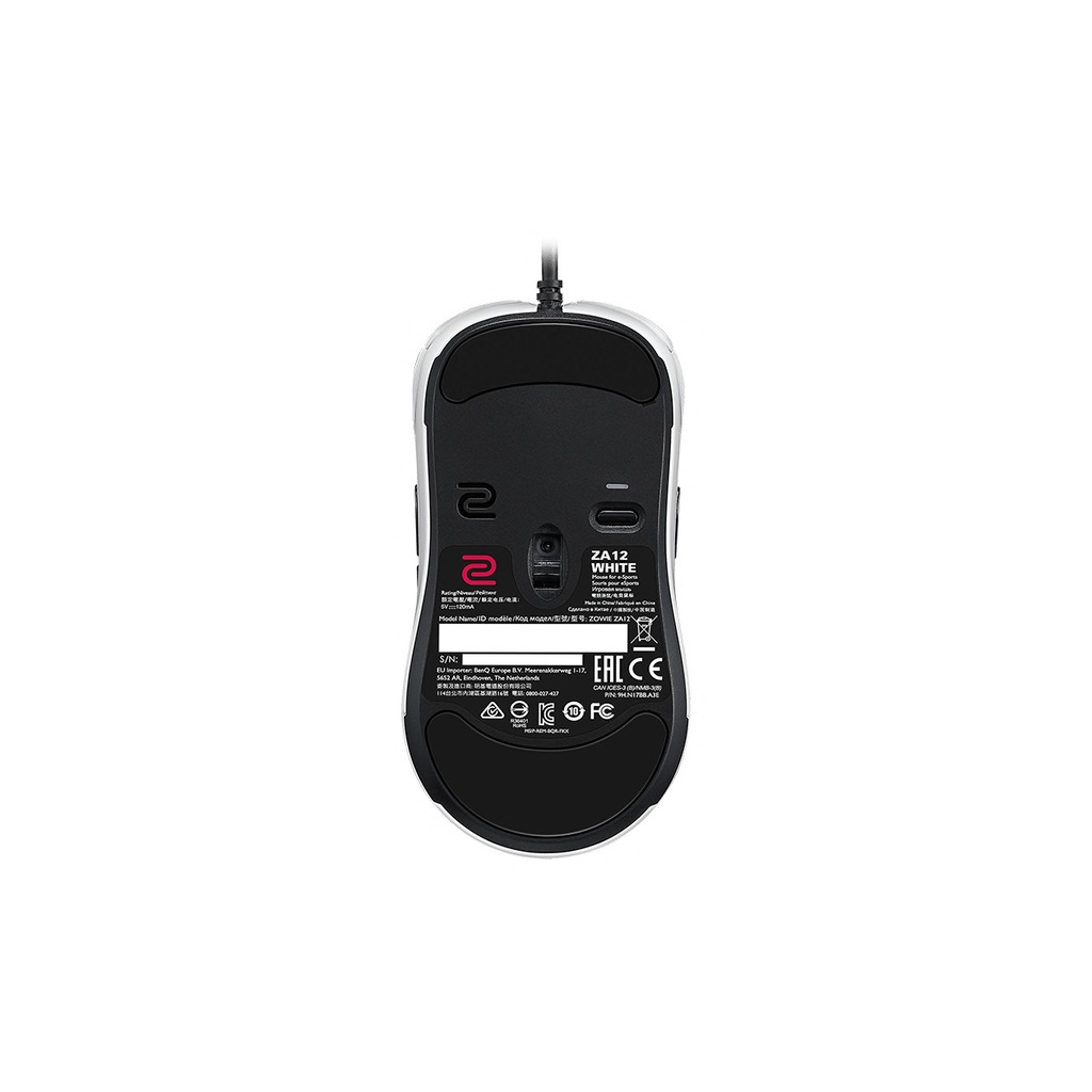 Chuột máy tính BENQ Zowie ZA12 V2 màu trắng hàng chính hãng