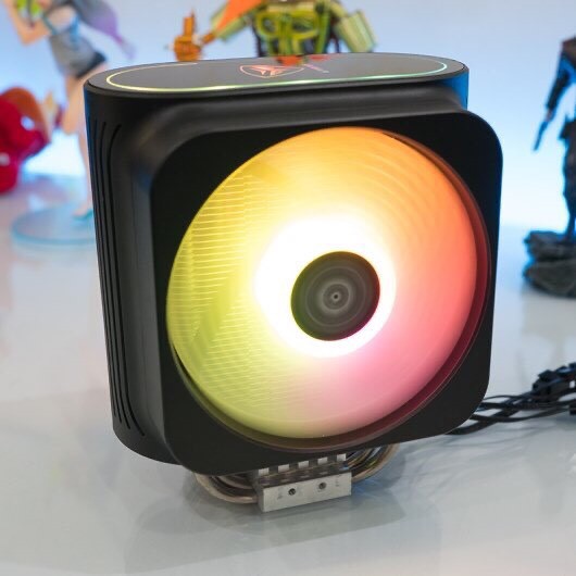 🔥 Tản Nhiệt CPU PCCOOLER GID-66A Dual Fan 12cm RGB Air Cooling 🔥