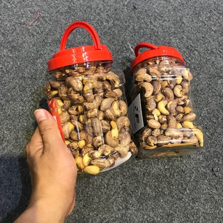 Hộp 500gram Hạt điều lụa rang muối Bình Phước (tiêu chuẩn xuất khẩu)