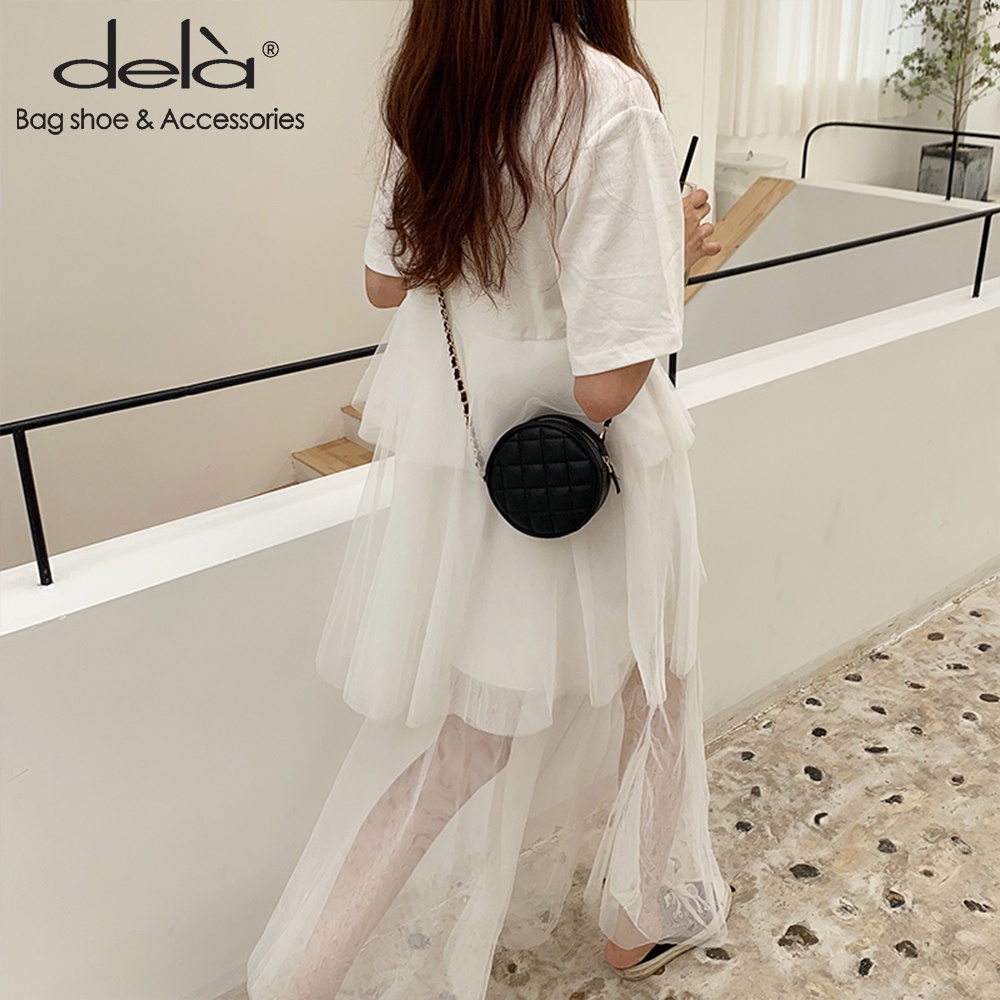 Dela Túi Đeo Chéo Hình Thoi mini Dễ Thương Thời Trang Xuân Hè Phong Cách Hàn Quốc Cho Nữ