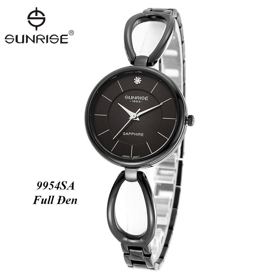 Đồng hồ nữ siêu mỏng Sunrise 9945SB và 9954SA kính Sapphire chống xước chống nước tố | BigBuy360 - bigbuy360.vn