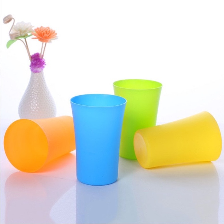 Ly Cốc Nhựa Miệng Tròn Đánh Răng Uống Nước Cốc Nhựa Chịu Nhiệt