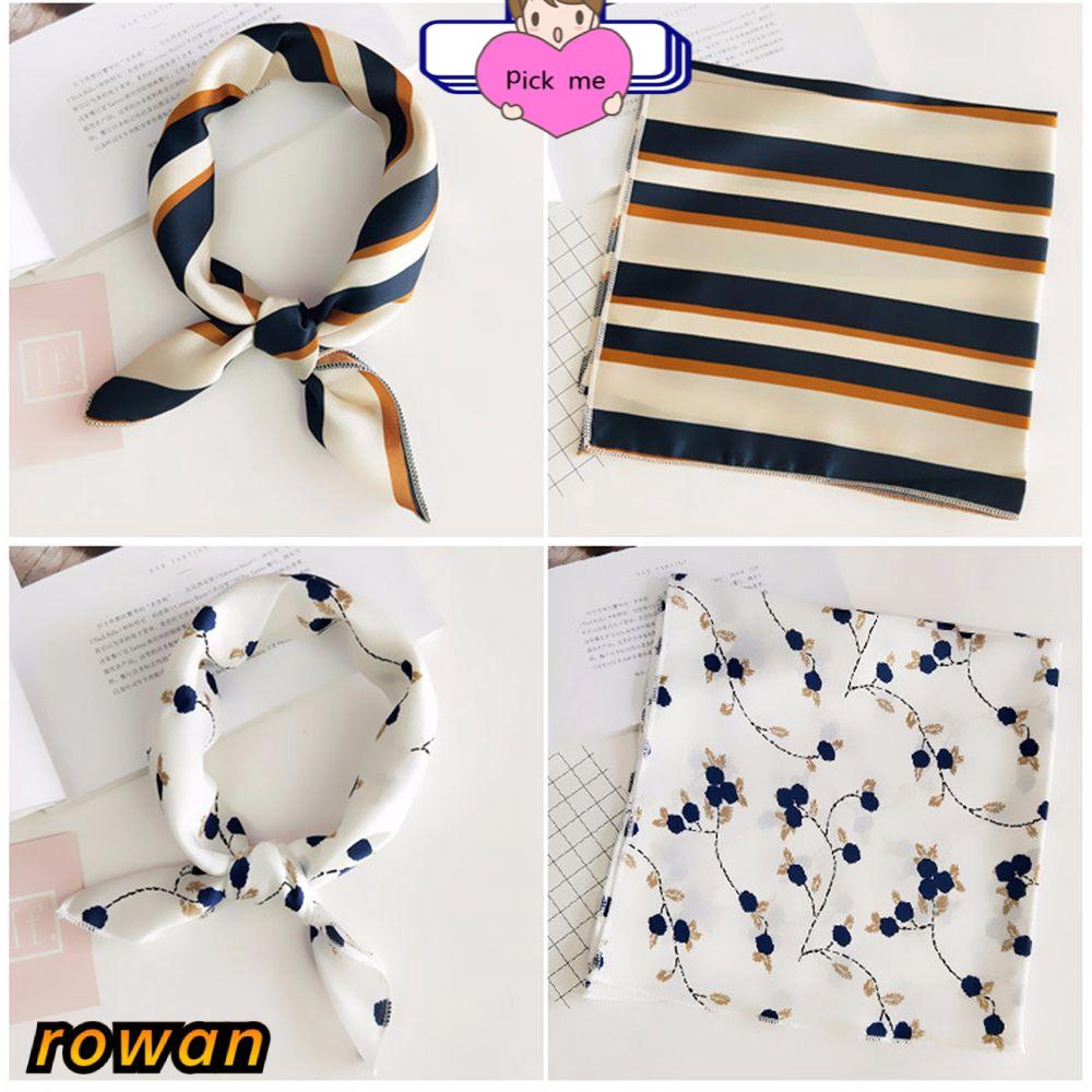 Khăn Choàng Cổ Kiểu Vuông Họa Tiết Đa Dạng Thời Trang Cho Nữ