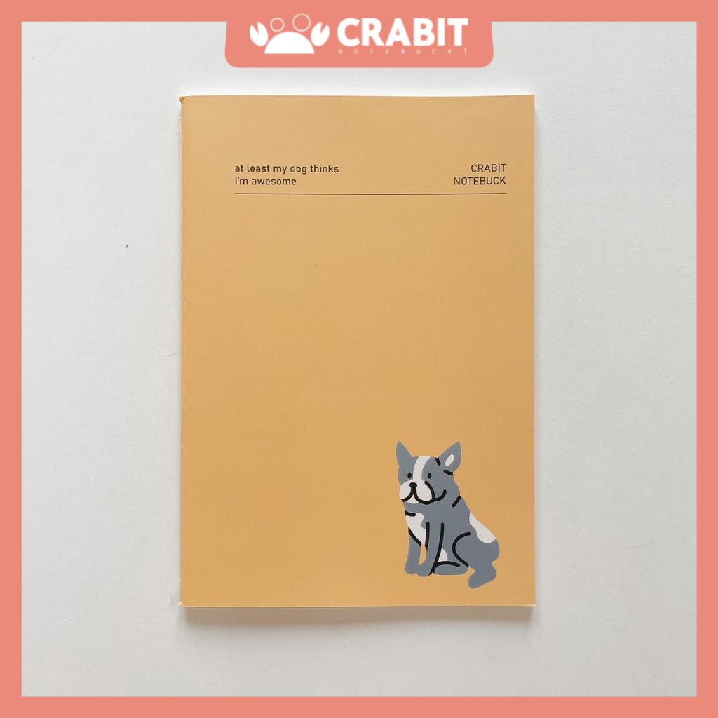 Vở may gáy 100gsm dot grid 80 trang Crabit - Buddy Bull