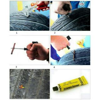Bộ keo vá lụi nhiều loại