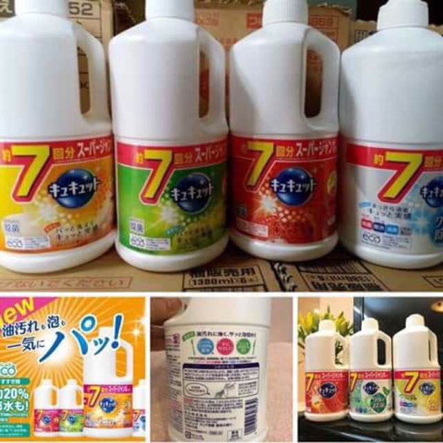 Nước rửa bát Kao 1380ml