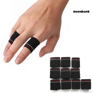 Mb + 10 Cái Co Giãn Bảo Vệ Ngón Tay Hỗ Trợ Viêm Khớp Hỗ Trợ Thể Thao Dây Bảo Vệ