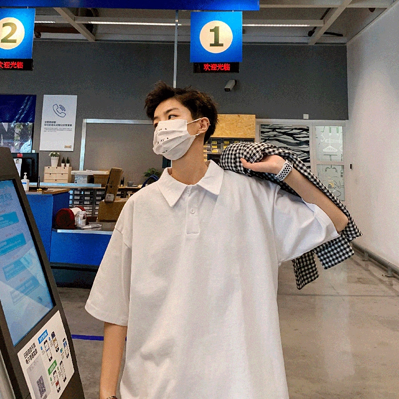 Áo Thun IFNICEFUTURE Tay Ngắn Có Cổ Thời Trang Thoải Mái Dành Cho Nam | BigBuy360 - bigbuy360.vn