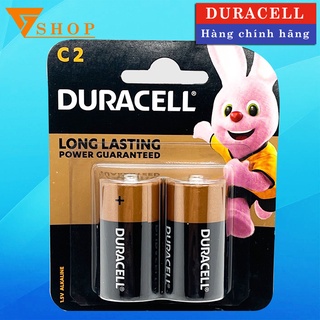 Pin trung C Duracell 1,5v MN1400-LR14 Alkaline Last Longer - Vỉ 2 viên