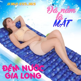 Nệm Nước Đệm Nước Mát Mùa Hè Cao Cấp Gia Long Vải Thoáng Khí Chống Nước Tiện Dụng