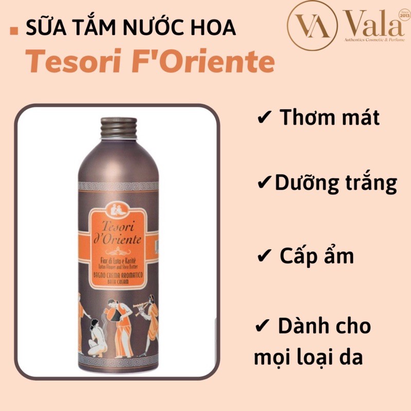 Sữa Tắm Tesori D’Oriente 500ml Hương Nước Hoa Quyến Rũ