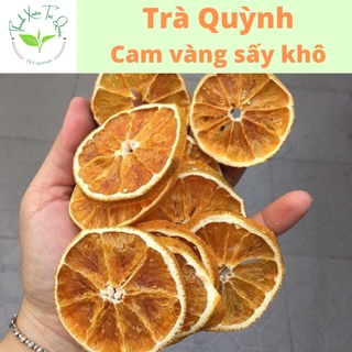 500g Cam vàng cắt lát sấy khô