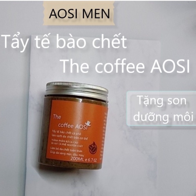 Tẩy tế bào da chết The Coffee AOSI 250ML