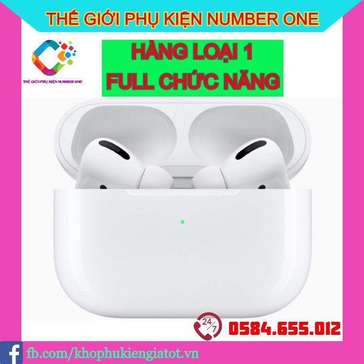 Tai nghe Bluetooth TWS Pro Loại 1 Mới Nguyên Seal Full Chức Năng, Chip H1 Đặt Riêng Tại Xưởng.