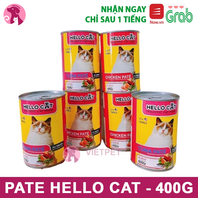 Pate Cho Mèo - Hello Cat 400g