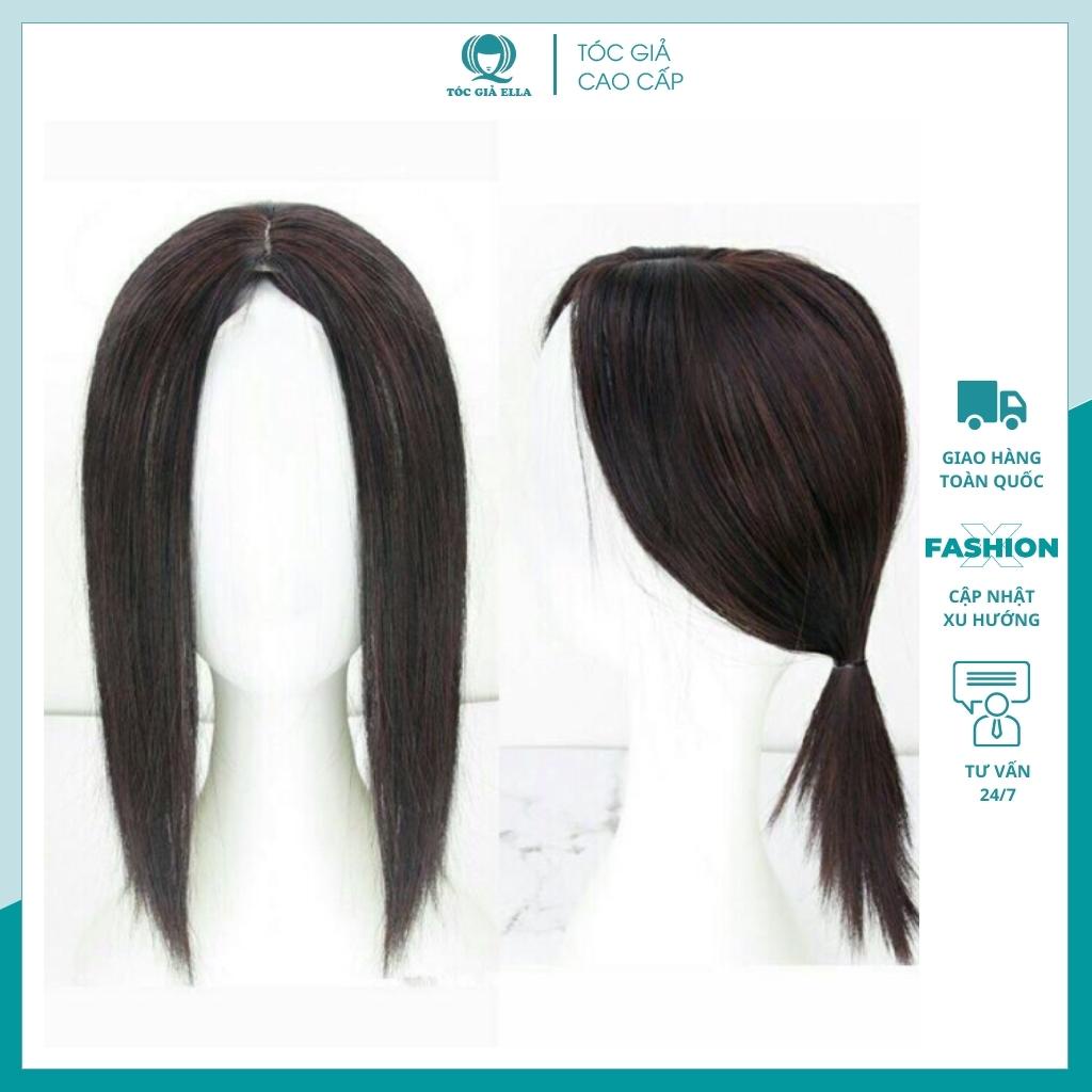 Tóc giả nữ đẹp ❤️FREESHIP❤️ Tóc giả che hói mái dài