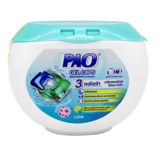 Viên giặt Pao máy hộp 19 viên - Hàng Thái Lan