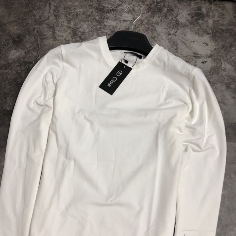 [video + Ảnh thật]  Áo thun dài tay cổ tròn thu đông nam - chất liệu cotton co giãn 4 chiều - thương hiệu Giisel | BigBuy360 - bigbuy360.vn