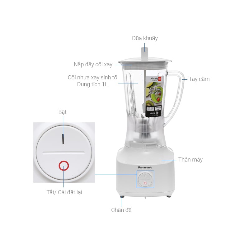 Phụ kiện máy xay panasonic MX-M100 MX-MG1011 MX-SM1031 MX-M200 MX-M210 MX-337 MK-F800