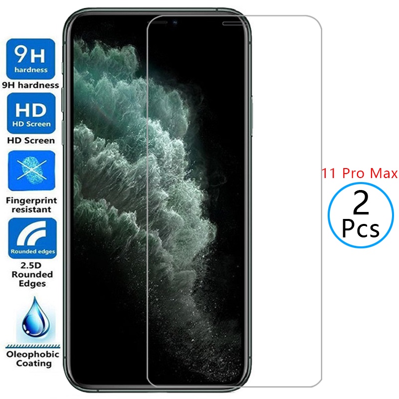 Kính cường lực bảo vệ cho Iphone 11 Pro Max Bảo vệ màn hình trên điện thoại i 11promax 11pro Mas Phi