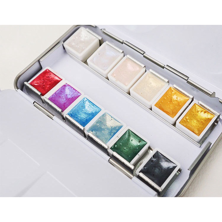 |Order| Màu Nước Martini Solid Watercolor - Pink Dream/Tradition/Pearlescent - 12 Màu