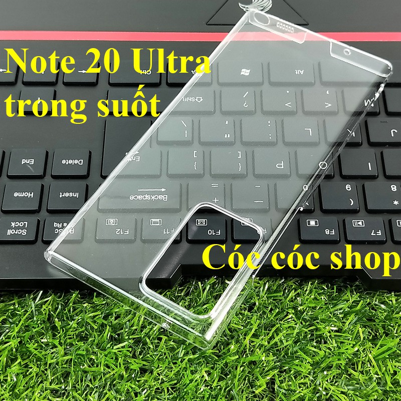 Ốp lưng Sam sung Note 20 / Note 20 Ultra nhựa CỨNG TRONG SUỐT/ CỨNG NHÁM MỜ