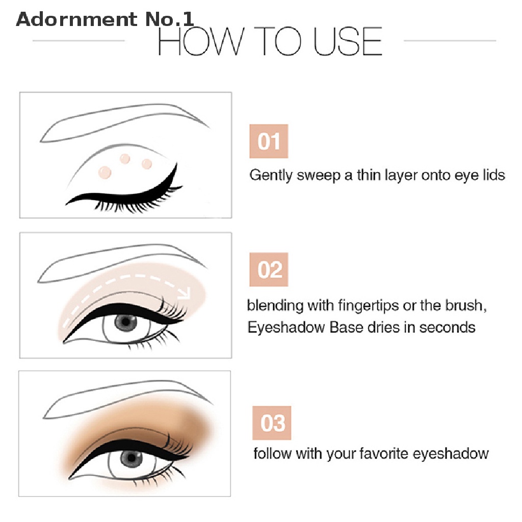 Gel lót phấn mắt trang điểm lấp lánh tiện dụng