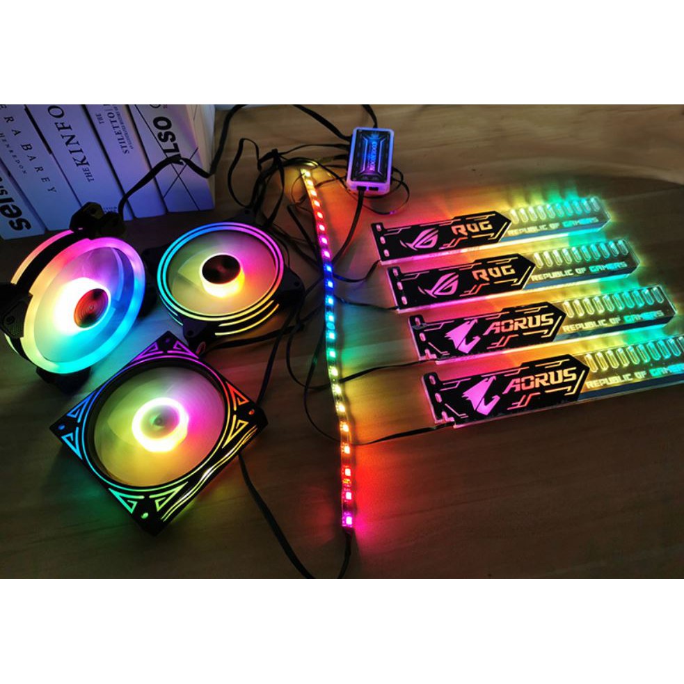 Giá Đỡ VGA Coolmoon Led RGB Độ Dài 25cm - Đồng Bộ Hub Coolmoon / Auto | WebRaoVat - webraovat.net.vn