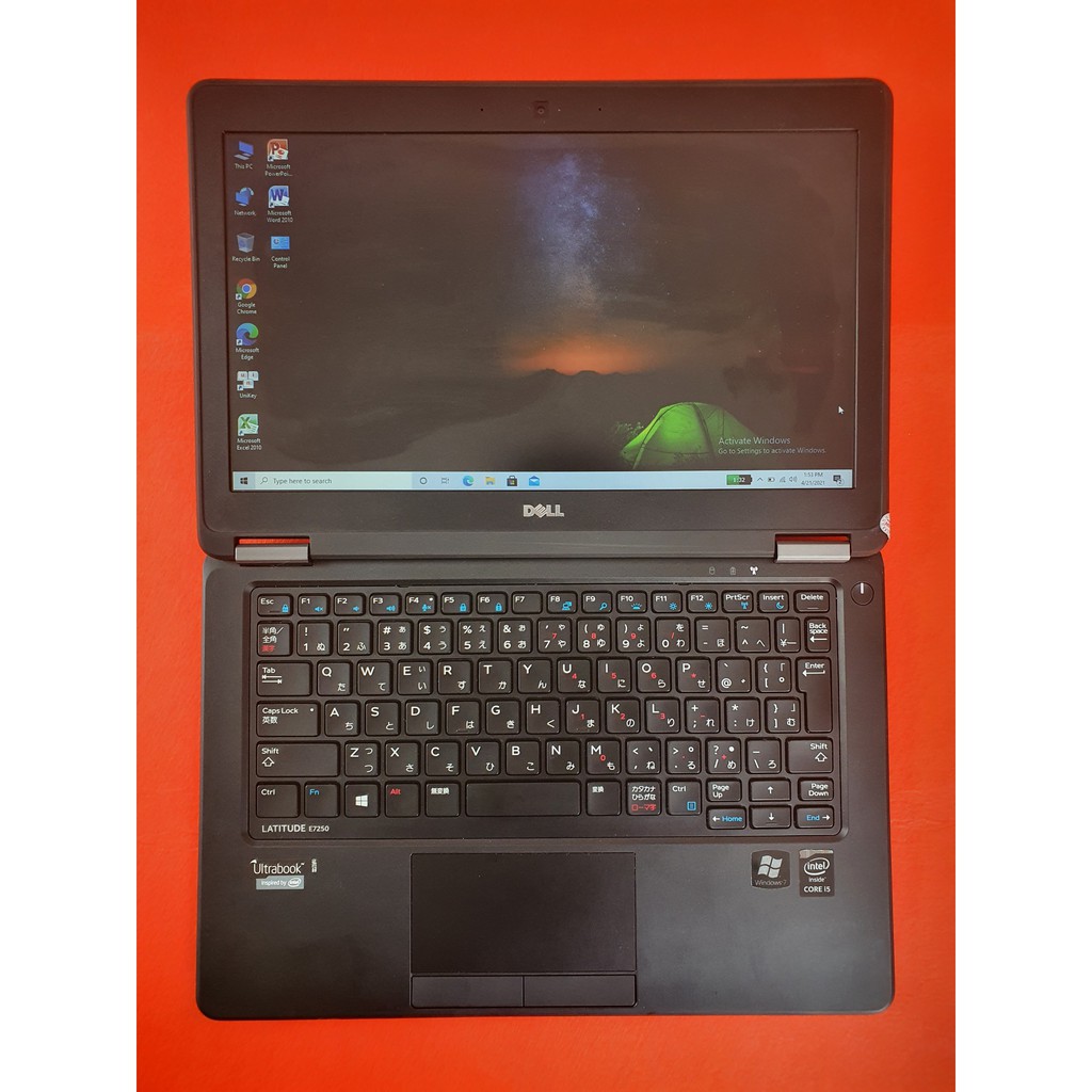 Laptop Dell 7250 | Intel core i5 5300u | Ram 4gb | SSD 128gb