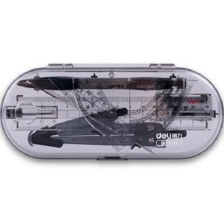 Set 8 dụng cụ học tập có compa thước kẻ tiện lợi dành cho học sinh
