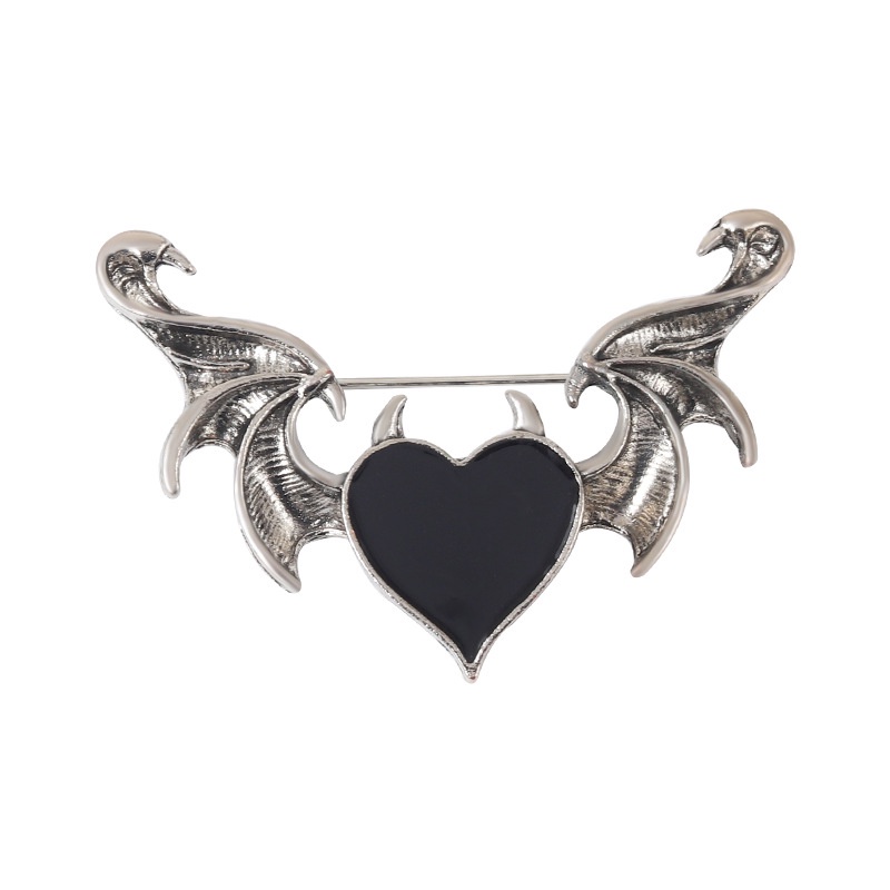 Ghim Cài Áo Kim Loại Hình Cặp Đôi Nhật Bản Dễ Thương Sáng Tạo Dành Cho Nam Nữ