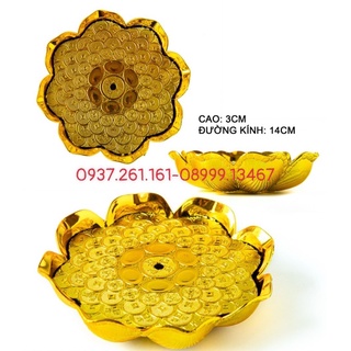 Đế sen - Đế Cá - Bộ Đế Sen Cá Phụ kiện trang trí tháp tỏi - tháp oản - Ngọc thực -đồ dâng lễ Chuyên sản xuất đồ cúng