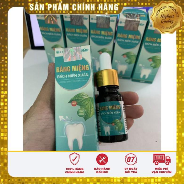 [ cực hiệu quả]Răng miệng Bách Niên Xuân giúp giảm hôi miệng, sạch lưỡi, hết sâu răng