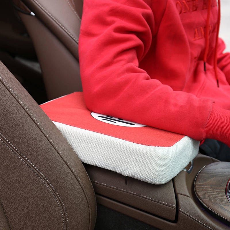 Automobile Armrest Box Cover Car Cushion Central Armrest Storage Area Sets Memory Pad Car Armrest Pad Heightening R Star GTA car accessories cF3K